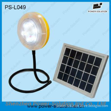 solar power lamp with phone charger
